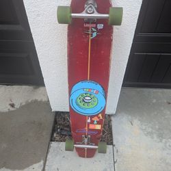 Speed Cruiser Longboard with Punked Wheels/ Paris Trucks 44"x 9" Wide