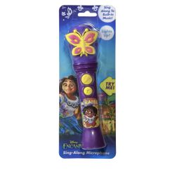Disney Encanto Sing Along Microphone with Built-In Music and Flashing Lights