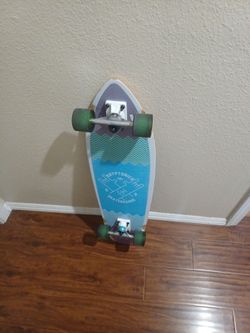 It's a kryptonics brand longboard skateboard