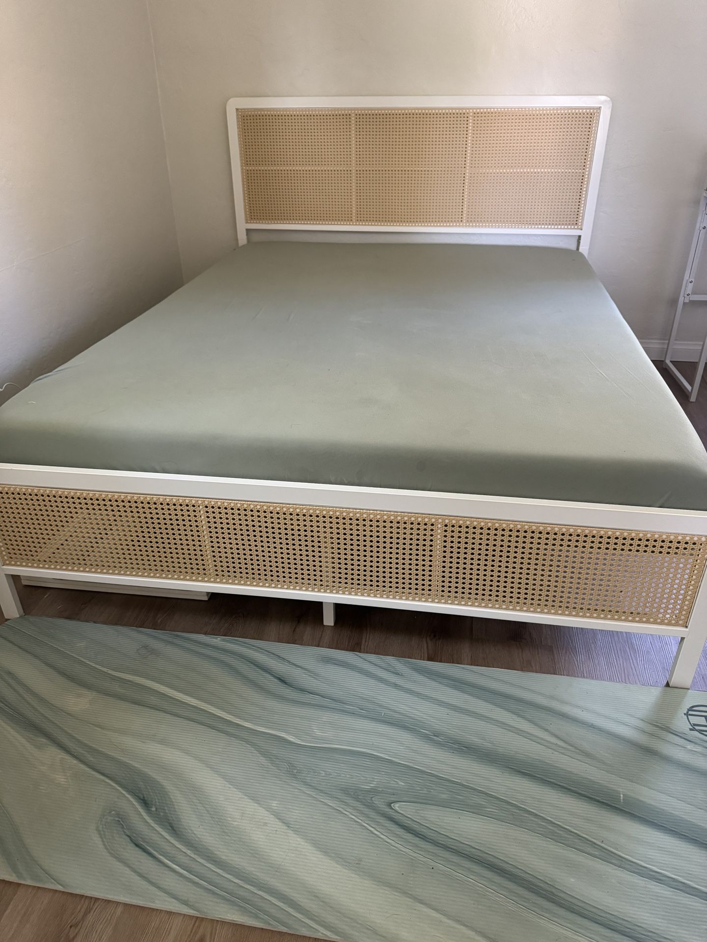 QUEEN BED AND FRAME