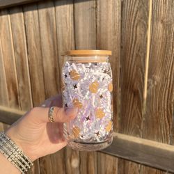 Concha’s & Stars Libby Glass Can 16oz