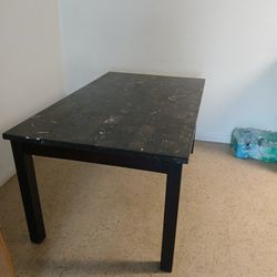 Large Dinig Table With 5 Chairs 80 Text Me (contact info removed) 