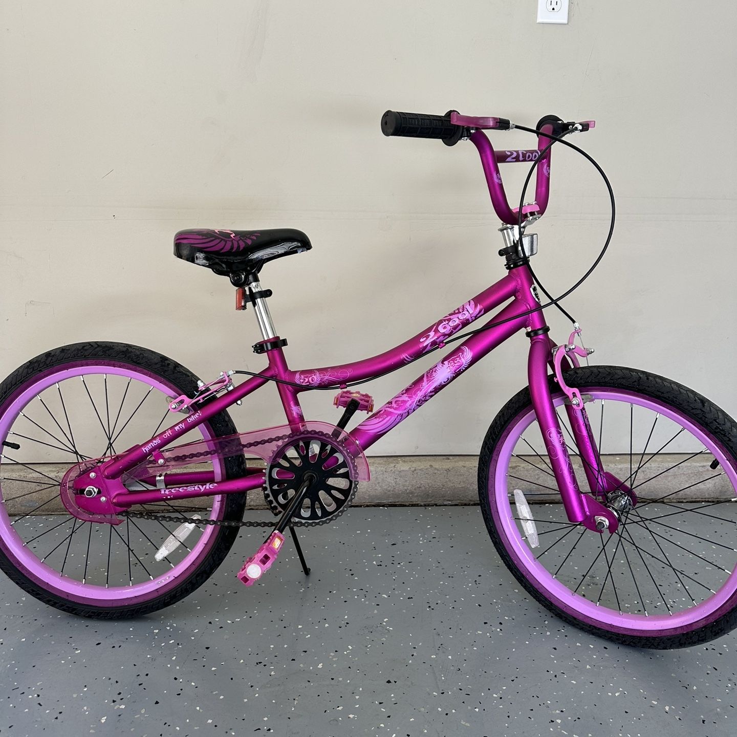 Satin Purple Walmart Bike Kids 20