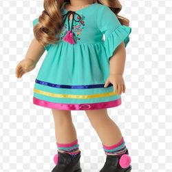 American Girl Dress - Peru - Truly Me Word Traveler