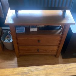 Solid Oak Night Stand