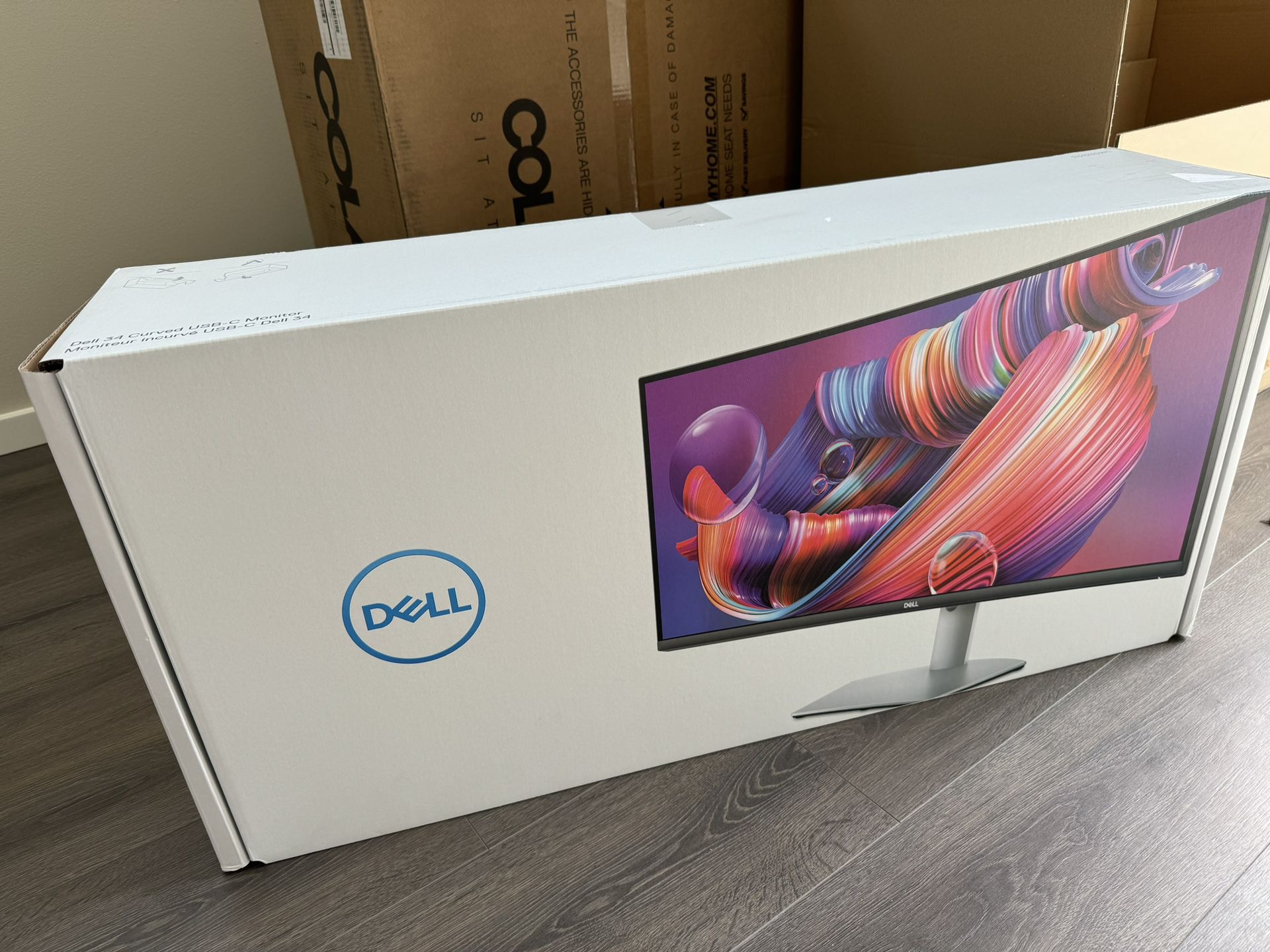 Dell S3423DWC Curved Wide Screen Monitor 