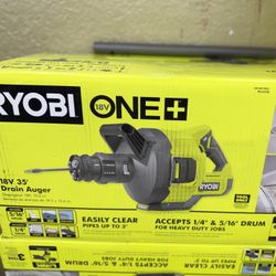 Ryobi Drain Auger 18v **new**