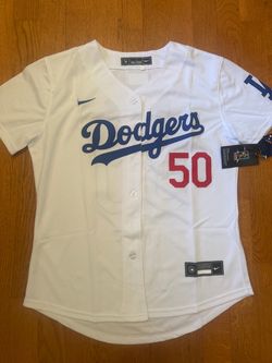 White womens Los Angeles dodgers mookie Betts jersey