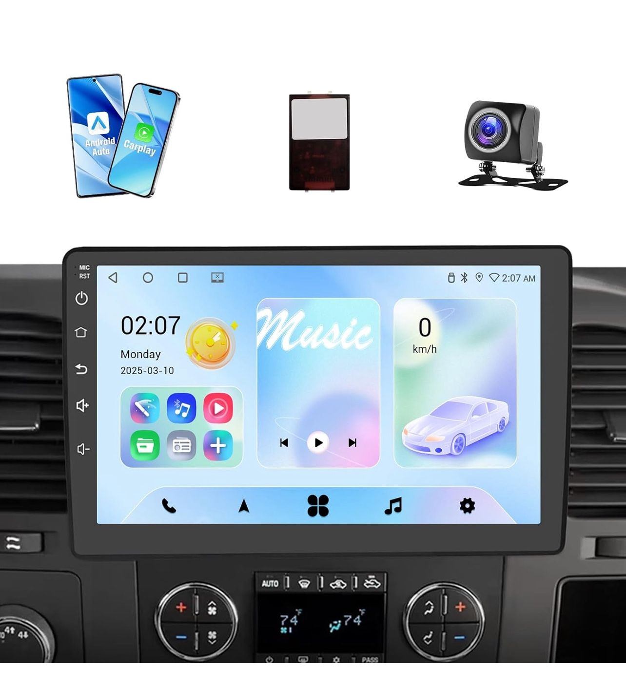Car Stereo for Chevy Silverado 2007-2012 & More