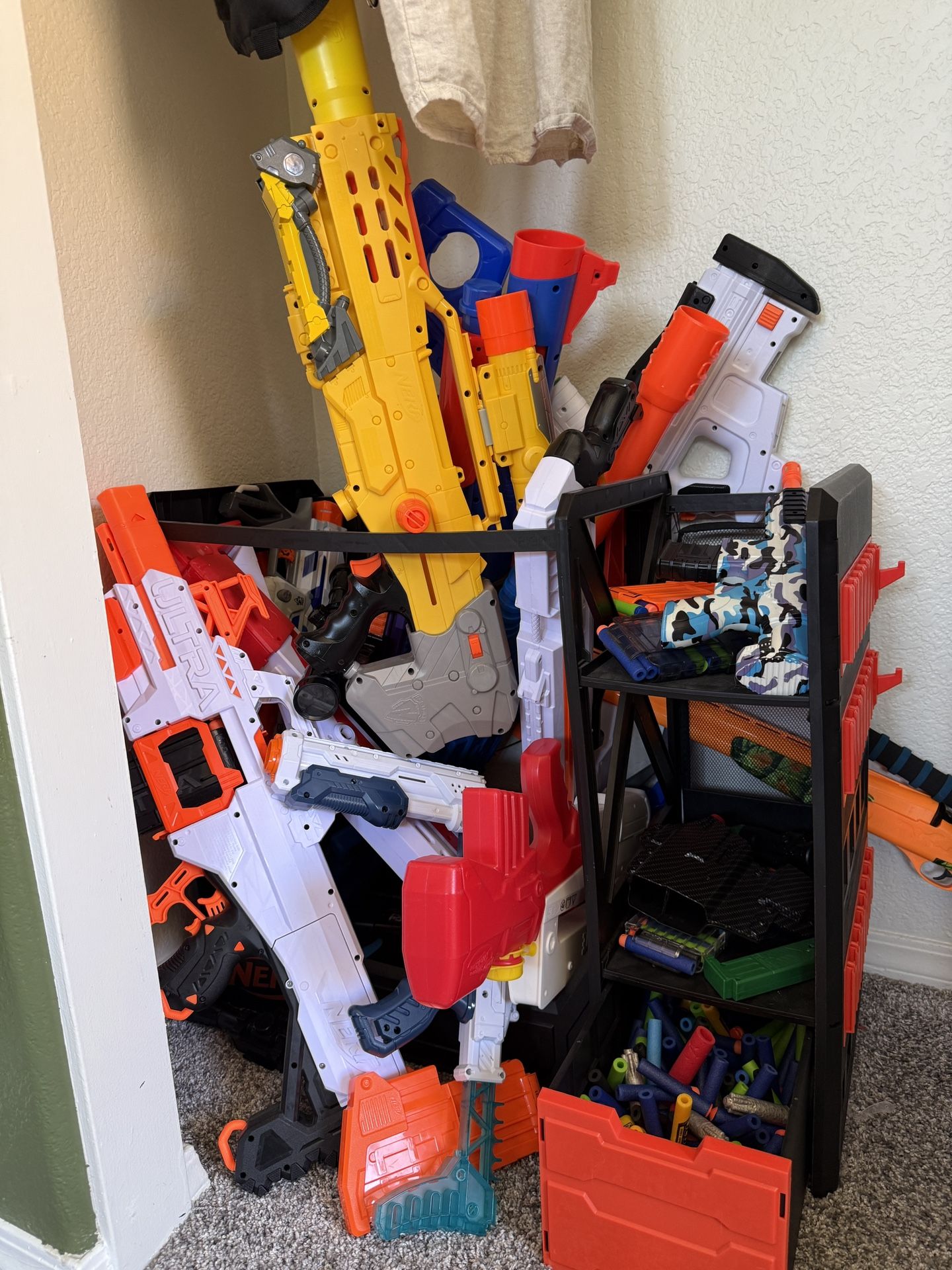 Massive NERF Gun Haul