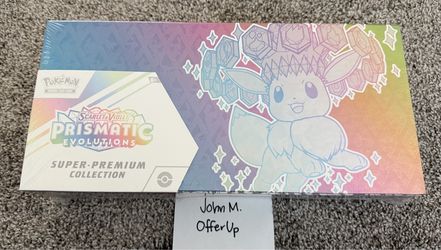 Pokémon TCG: Scarlet & Violet Prismatic Evolutions Super Premium Collection NEW/SEALED