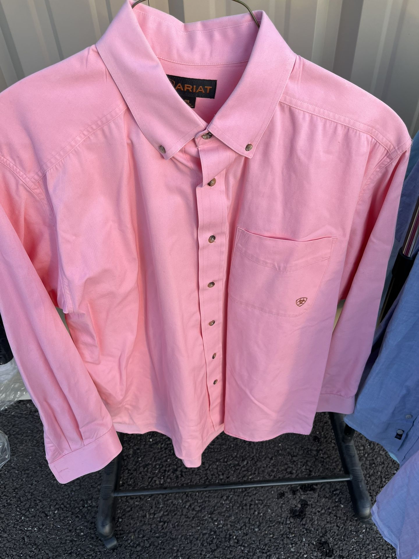 Ariat Shirt, Salmon, XL