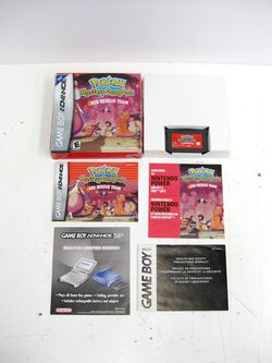Pokemon Mystery Dungeon: Red Rescue Team Nintendo GBA 2006 Game CIB
