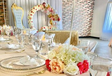 Flowers and decorations available