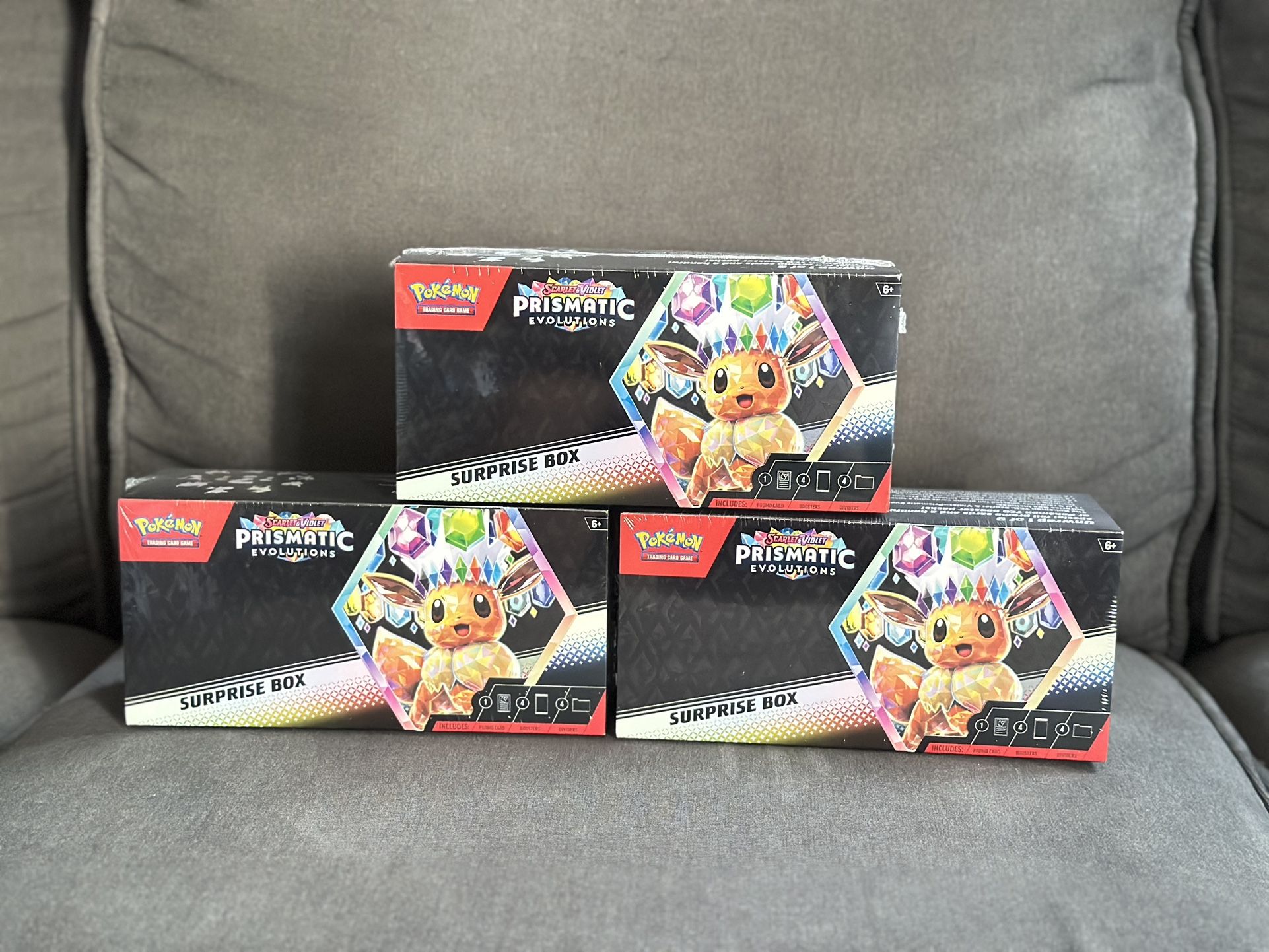 Prismatic Evolutions Surprise Box SEALED
