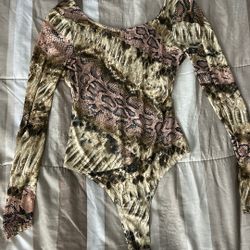 New Open Back Body Suit