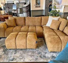 Sectional Orange New