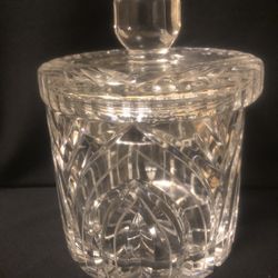Beauty Hand Cut Crystal Canister & Lid Available Read Description 
