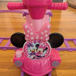 Minnie Mouse Ride On Motorized Train Toy 
