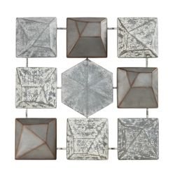 Carbon Loft Grey Metal Wall Decor
Carbon Loft