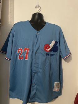 Montreal Expose Baseball Jersey Of Vladimir Guerrero Size Extra Large