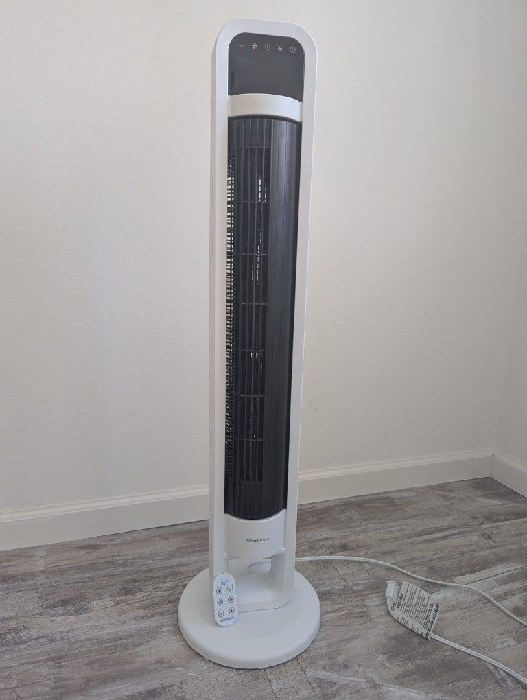 Tower Fan With Remote, Can Be Connected By Wifi