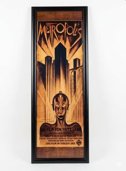 Framed Metropolis picture