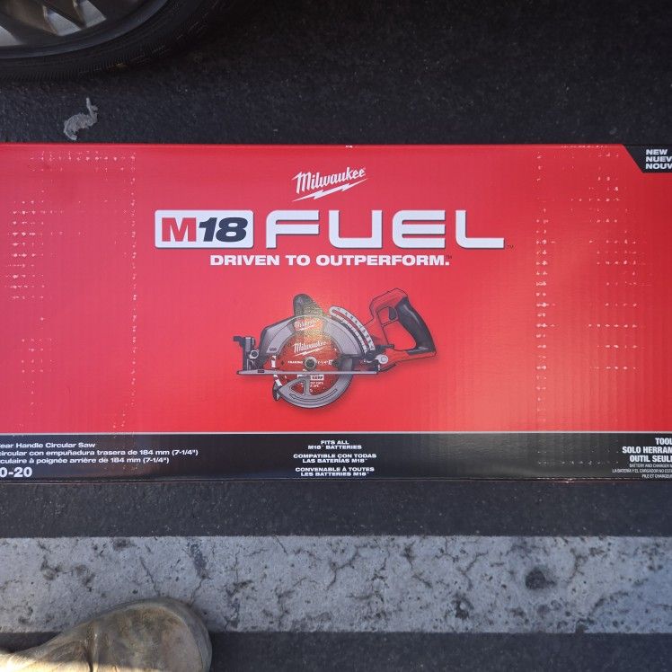 Milwaukee 18v Fuel Circular Saw 7 1/4 BRUSHLESS BRAND NEW TOOL ONLY