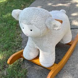 Pottery Barn Lamb Rocker