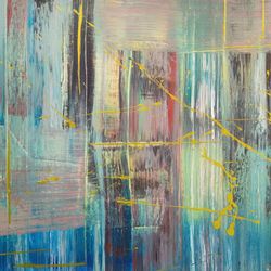 Abstract painting by Frederick Agnew.