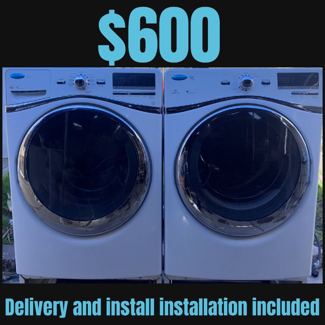 Whirlpool Washer And Gas Dryer