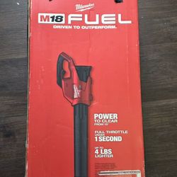 M18 Fuel Milwaukee Blower (Tool Only)