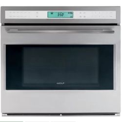Wolf 30” Single Wall Oven – SO30-2F/S-TH – Like New!