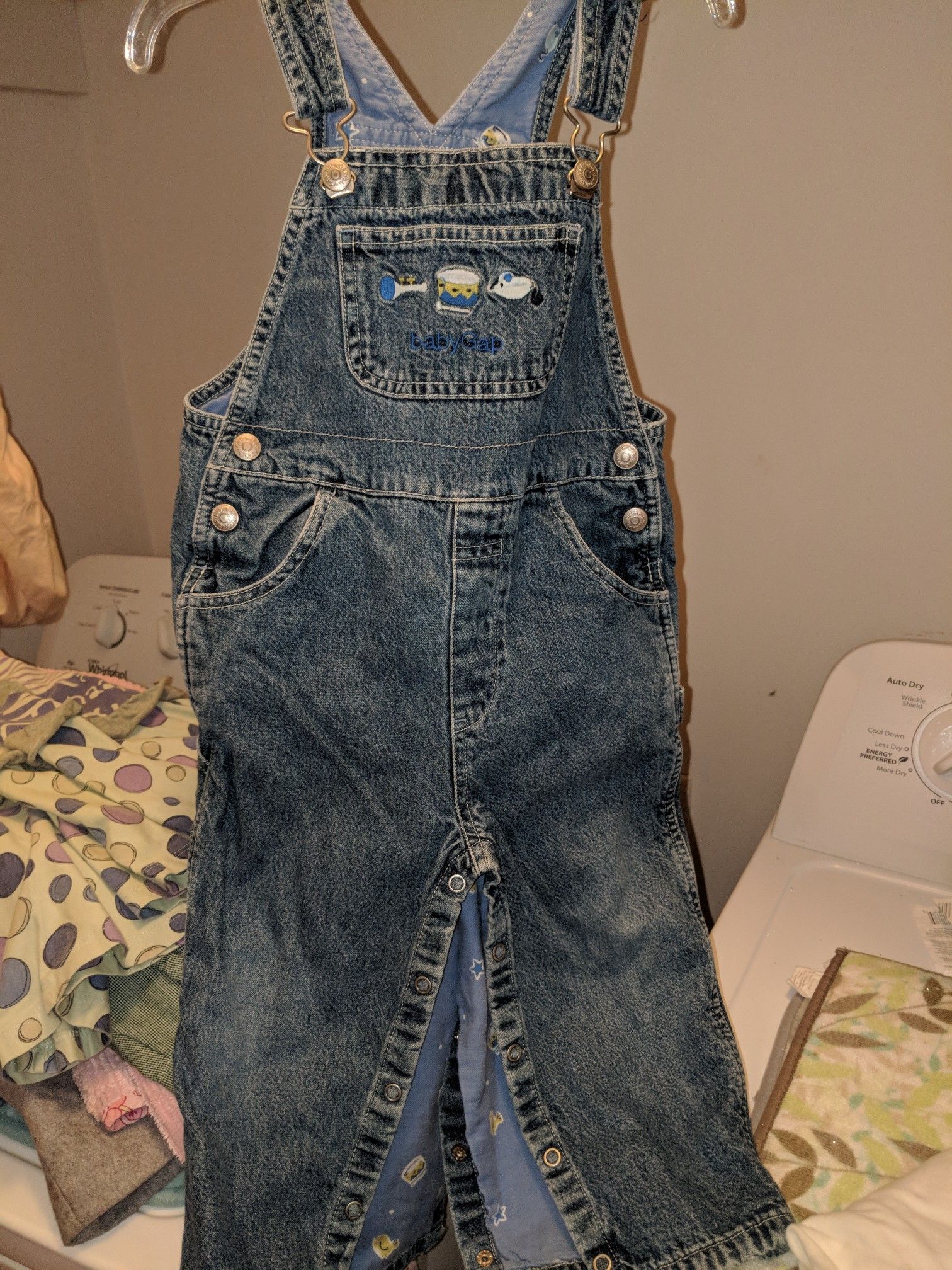 Baby gap size 3t carpenter overalls