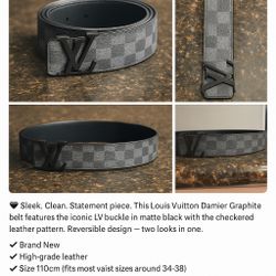 Louis Vuitton Belt 