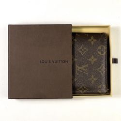 Amazing Louis Vuitton monogram leather wallet