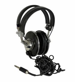 Vintage Pioneer Monitor 10 Classic Over-The-Ear Headphones with 5m Cable