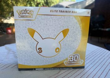 Pokemon 30th Anniversary ETB Elite Trainer Box New Sealed