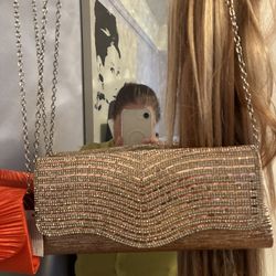 Gold Clutch Purse. Like New