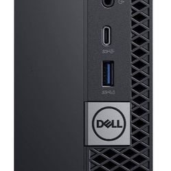 Dell OptiPlex 5070 Desktop Computer - Intel Core i7-9700T - 16GB RAM - 256GB SSD - Micro PC