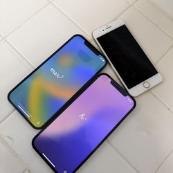 2 iPhone 12 Pro Max 1 iPhone 8