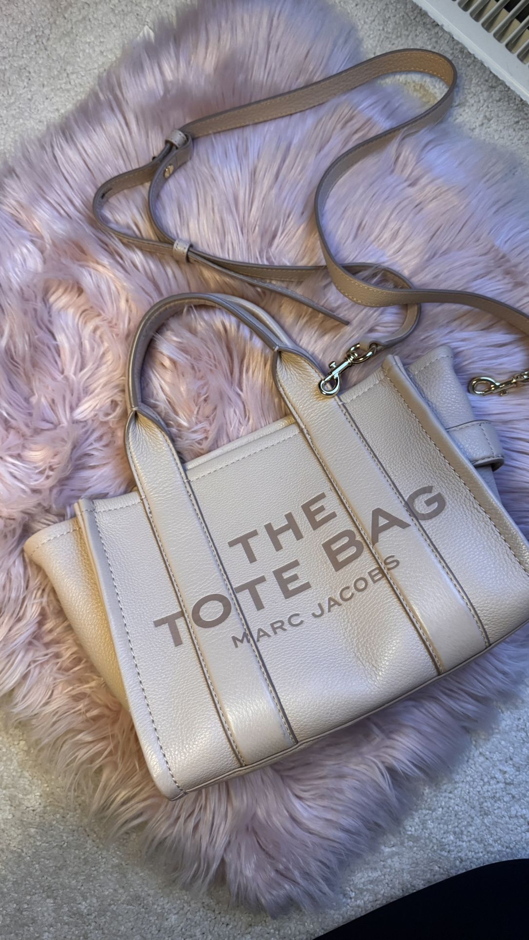 Light Pink Marc Jacobs Small Tote — Excellent Condition