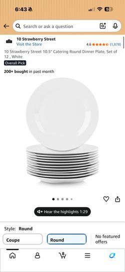 Strawberry Street Plates