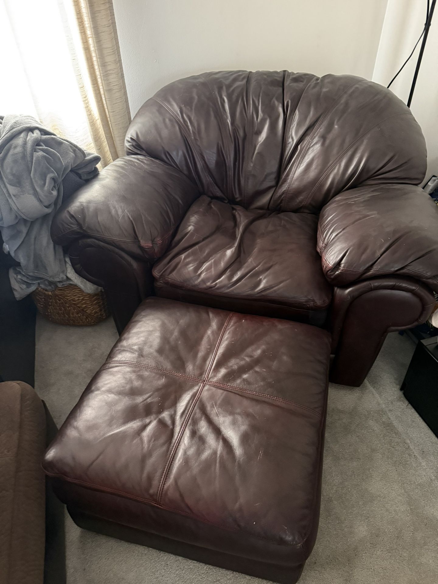 FREE Chair with Ottoman