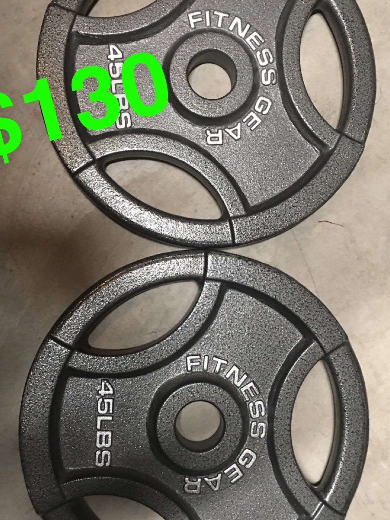 45 Lb Weight Plates