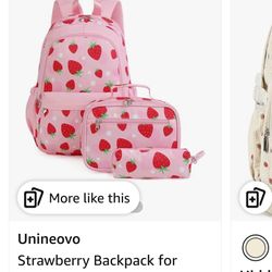 Little Girl New Backpack 