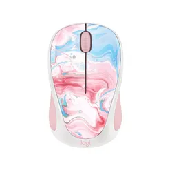 Logitech M317C Mouse - Cotton Candy