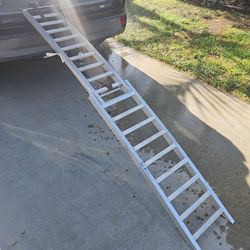 arched aluminum folding ramp