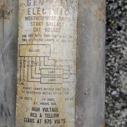 Old Lamp Ballast 