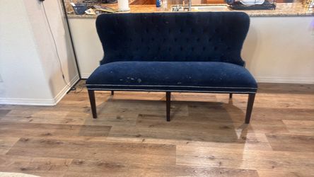 Modern Dark Blue Couch